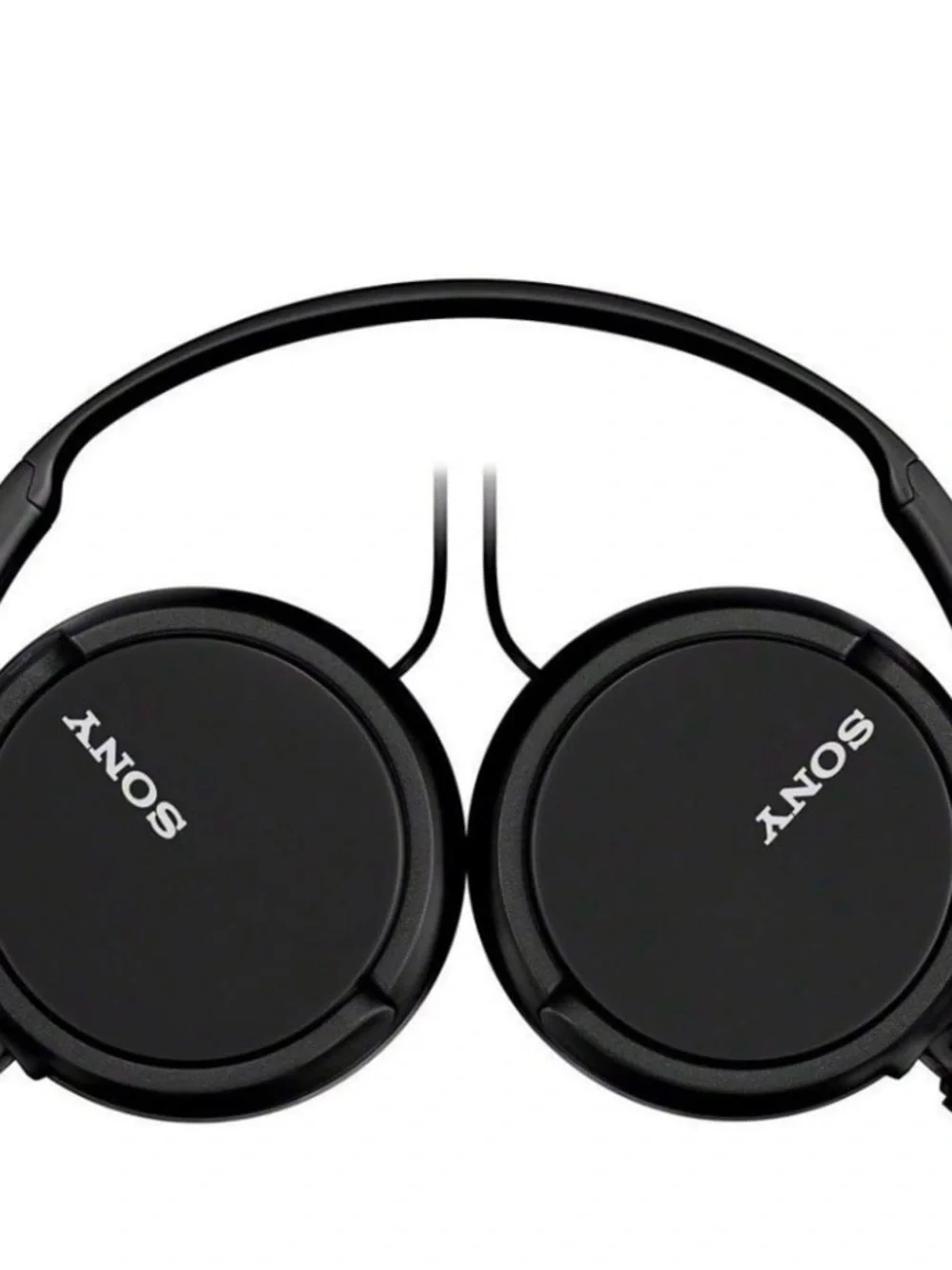 Sony Black On-Ear Headphones MDR-ZX110 Style